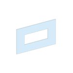 شنايدر - إكسسوار لوحة خدمة - FRONT PLATE HZ.NS-INS630 C/OVER ROT.