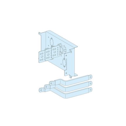 شنايدر - إكسسوار لوحة خدمة - Connection transfer assembly in duct for fixed horizontal NSX630 with toggle, 3P