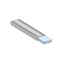 شنايدر - إكسسوار لوحة خدمة - INSULATED FLEX.BAR 20X3 L1800