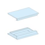 شنايدر - إكسسوار لوحة خدمة - 2 PLAIN UPPER/LOW PLATE W600 PRISMA G IP55