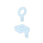 شنايدر - إكسسوار لوحة خدمة - 4 LIFTING RINGS