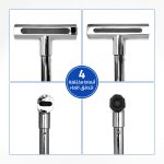 ⁦خلاط مطبخ متعدد الاتجاهات كروم⁩ - الصورة ⁦2⁩