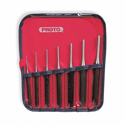 طقم ختم مثقاب فولاذي, 7 قطع