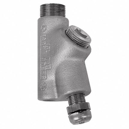 مانع تسريب مع مصرف - عموديحديد, 3/4 بوصة حجم تجارى, ذكر, 3 11/16 بوصة إجمالي الطول