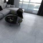 بلاط أرضيات 60×60×1.1 سم - رمادي فاتح