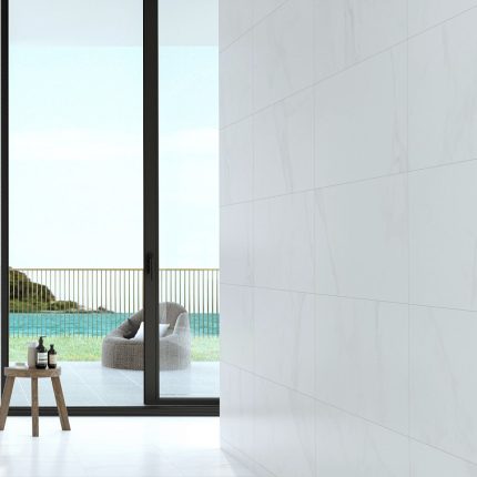 بلاط جدران 40×80×1.0سم - رمادي فاتح