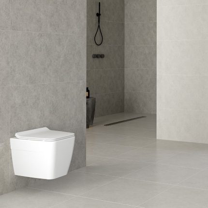 بلاط جدران 40×80×1.0سم - رمادي