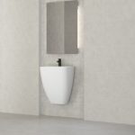 ⁦بلاط ديكور جدران 40×80×1.0سم - رمادي فاتح⁩ - الصورة ⁦3⁩