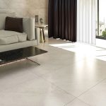 بلاط جدران/ أرضيات بورسلان 60×120×1.0 سم - رمادي فاتح رخامي