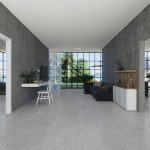 بلاط أرضيات بورسلان 60×60×1.2 سم - رمادي