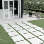 ⁦بلاط أرضيات / واجهات بورسلان 60×60×2.0 سم - رمادي فاتح⁩ - الصورة ⁦2⁩