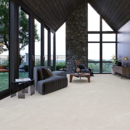 بلاط أرضيات بورسلان 60×120×1.0 سم - بيج فاتح