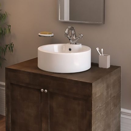 حوض مغسلة 45 سم فوق الرف - بدور 200