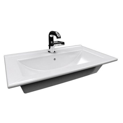 حوض مغسلة 60 سم فوق الرف- بدور 8000