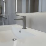 خلاط مغسلة كونزا أوركس - رمادي مطفي