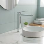 ⁦خلاط مغسلة كونزا أوركس 25 سم - فضي مصقول⁩ - الصورة ⁦4⁩