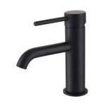 ⁦خلاط مغسلة مونو أسود مطفي - ألفريد فكتوريا⁩ - الصورة ⁦2⁩