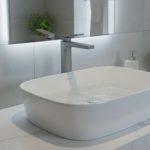 ⁦خلاط مغسلة كونزا أوركس 25 سم - رمادي مطفي⁩ - الصورة ⁦2⁩