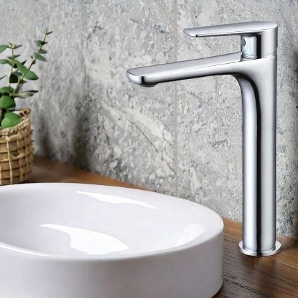 خلاط مغسلة مونو 24 سم ريو - كروم