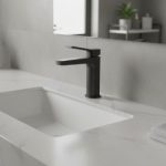 ⁦خلاط مغسلة كونزا أوركس - أسود مطفي⁩ - الصورة ⁦4⁩