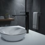 ⁦خلاط مغسلة سكانو أوركس 25 سم - أسود مطفي⁩ - الصورة ⁦4⁩