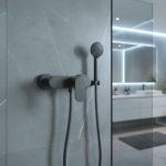 ⁦خلاط دش استحمام سكانو أوركس - رمادي معدني⁩ - الصورة ⁦3⁩