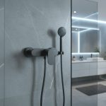 خلاط دش استحمام سكانو أوركس - رمادي معدني