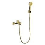 ⁦طقم خلاط حوض استحمام سكانو أوركس - ذهبي⁩ - الصورة ⁦2⁩