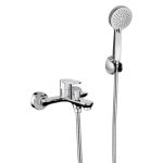 ⁦طقم خلاط حوض استحمام سكانو أوركس - كروم⁩ - الصورة ⁦4⁩