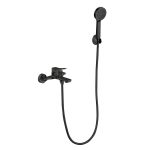 ⁦طقم خلاط حوض استحمام كونزا أوركس - أسود مطفي⁩ - الصورة ⁦4⁩