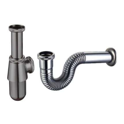 هراب مغسلة 1 1/4" دائري رمادي - الخزف السعودي