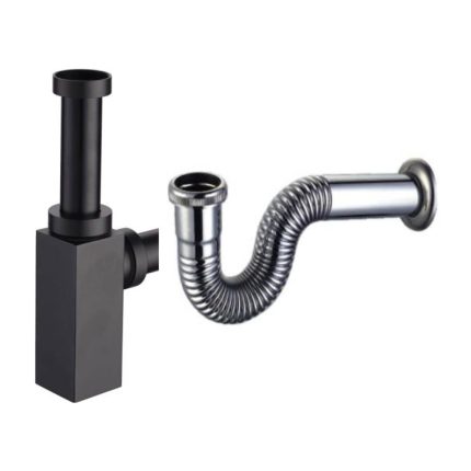 هراب مغسلة 1 1/4" أسود مطفي - الخزف السعودي