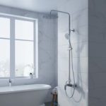 ⁦طقم دش استحمام سكانو أوركس - كروم⁩ - الصورة ⁦3⁩