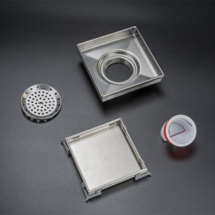 صفاية أرضية مربعة 15×15 سم KD-123 - يوهان كانقيو