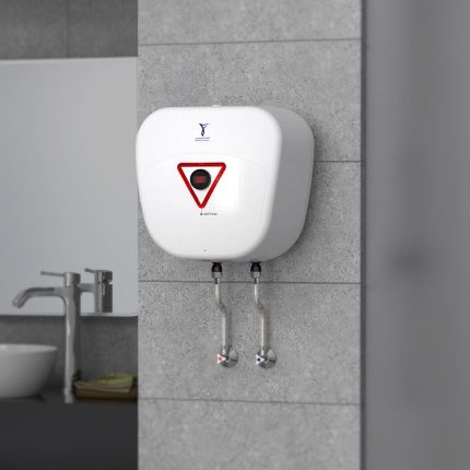 سخان مياه كهربائي 15 لتر مربعة بشاشة رقمية - QUAD