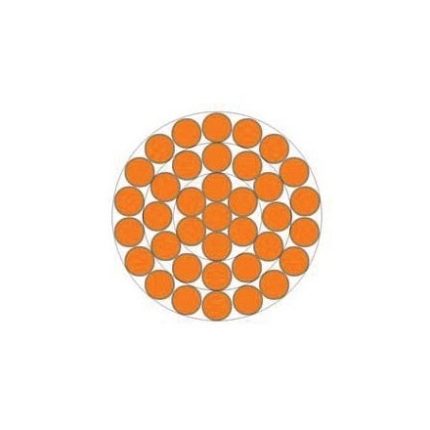 بحرة - سلك تأريض نحاس - غير معزول - مقاس 120 مم - مطلي بالقصدير