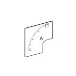 شنايدر - لوحة بيان لأجهزة القياس - Analog ammeter scale - 0..400 A