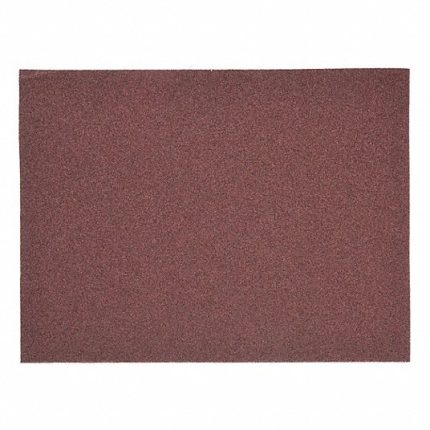 أوراق صنفرة, الخشونة 180, أكسيد الألومنيوم, 11 بوصة, العرض 9 بوصة, ناعم جدًا, العدد 50