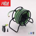 بكرة حديد  للحدائق مطورة - 3/4 بوصة - 30متر -  مع مسدس