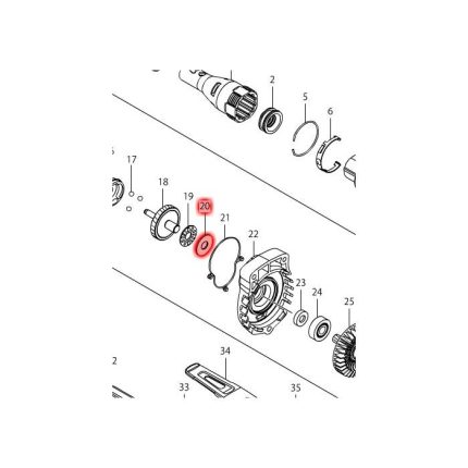 حلقة # 821، للموديلات FS2300, FS2500, FS2700, FS4300, FS6300