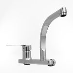 خلاط مجلى جداري كروم MB-1