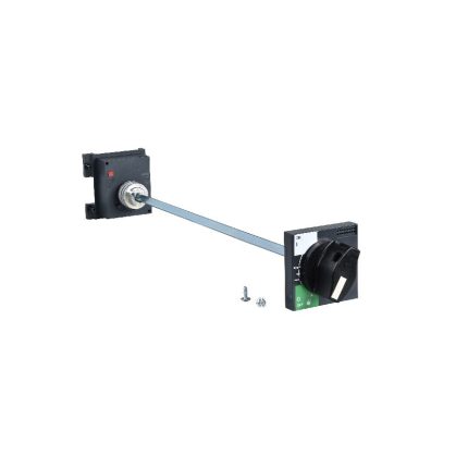 شنايدر - مقبض تحكم - ROTARY HANDLE NS 80, Black