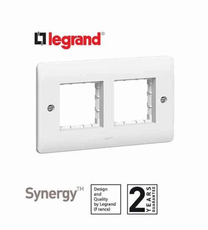 ليجراند - لوحة ناقل - 4 وحدات - 86 × 146 ملم - أبيض