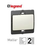 ليجراند - مفتاح مفرد ماليا - خطين - 10 أمبير - 250 فولت - لؤلؤي