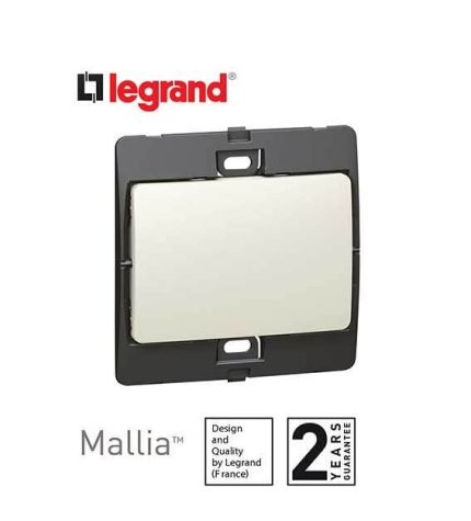 ليجراند - مفتاح مفرد ماليا - خطين - 10 أمبير - 250 فولت - لؤلؤي