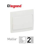 ليجراند - مفتاح جرس - 10 أمبير - 250 فولت - أبيض - مع علامة جرس