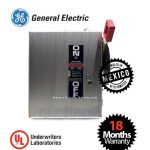 جنرال إليكتريك - مفتاح سلامة - بدون فيوز - 3 أقطاب - 30 أمبير - 600 فولت