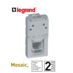 ليجراند - فيش هاتف RJ11 - أربع نقاط اتصال - 1 موديول - ألومنيوم