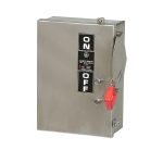 جنرال إليكتريك - مفتاح سلامة - بدون فيوز - 3 أقطاب 400 أمبير - 600 فولت - داخلي