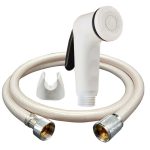 ⁦شطاف حمام مع خرطوم ( شكا كروم ) أبيض⁩ - الصورة ⁦6⁩